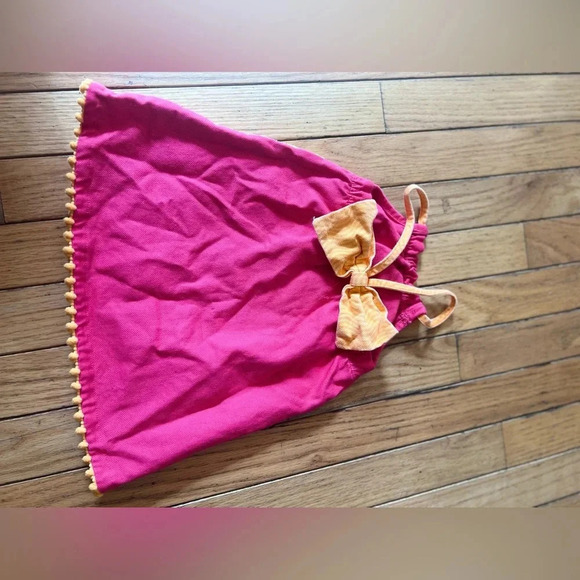 mud pie Watermelon Fruit Dress 12-18 Months Bright Colorful 100% Cotton - Picture 5 of 5